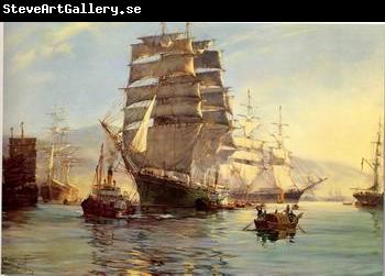 unknow artist Seascape, boats, ships and warships. 32